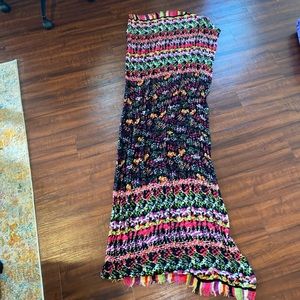 Cynthia rowley pashmina pool cover up scarf floral